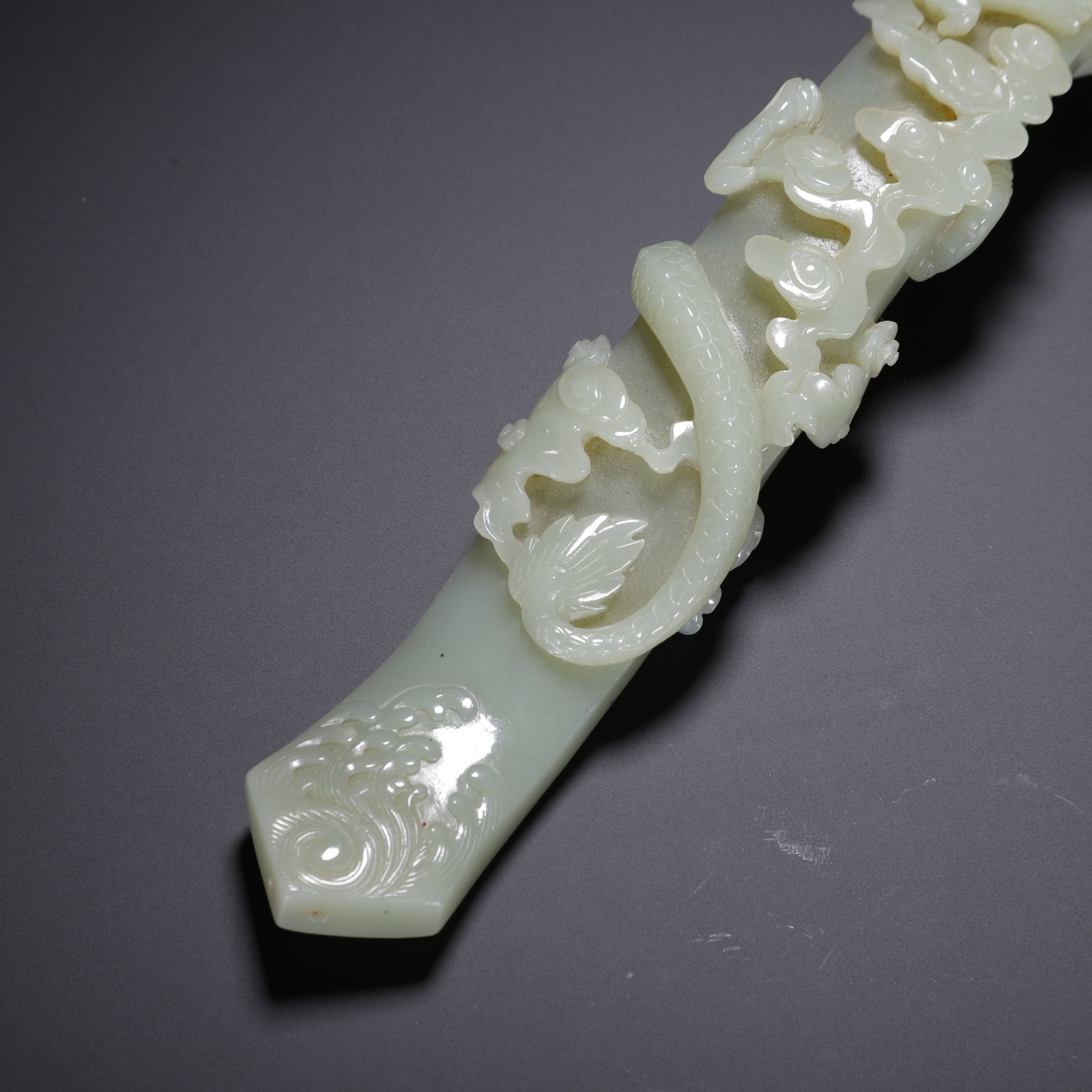 Hetian jade ruyi - 4