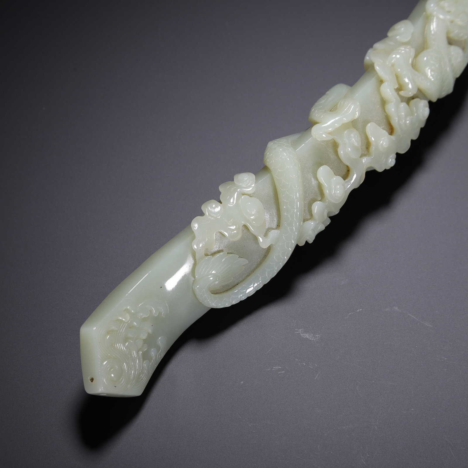 Hetian jade ruyi - 7