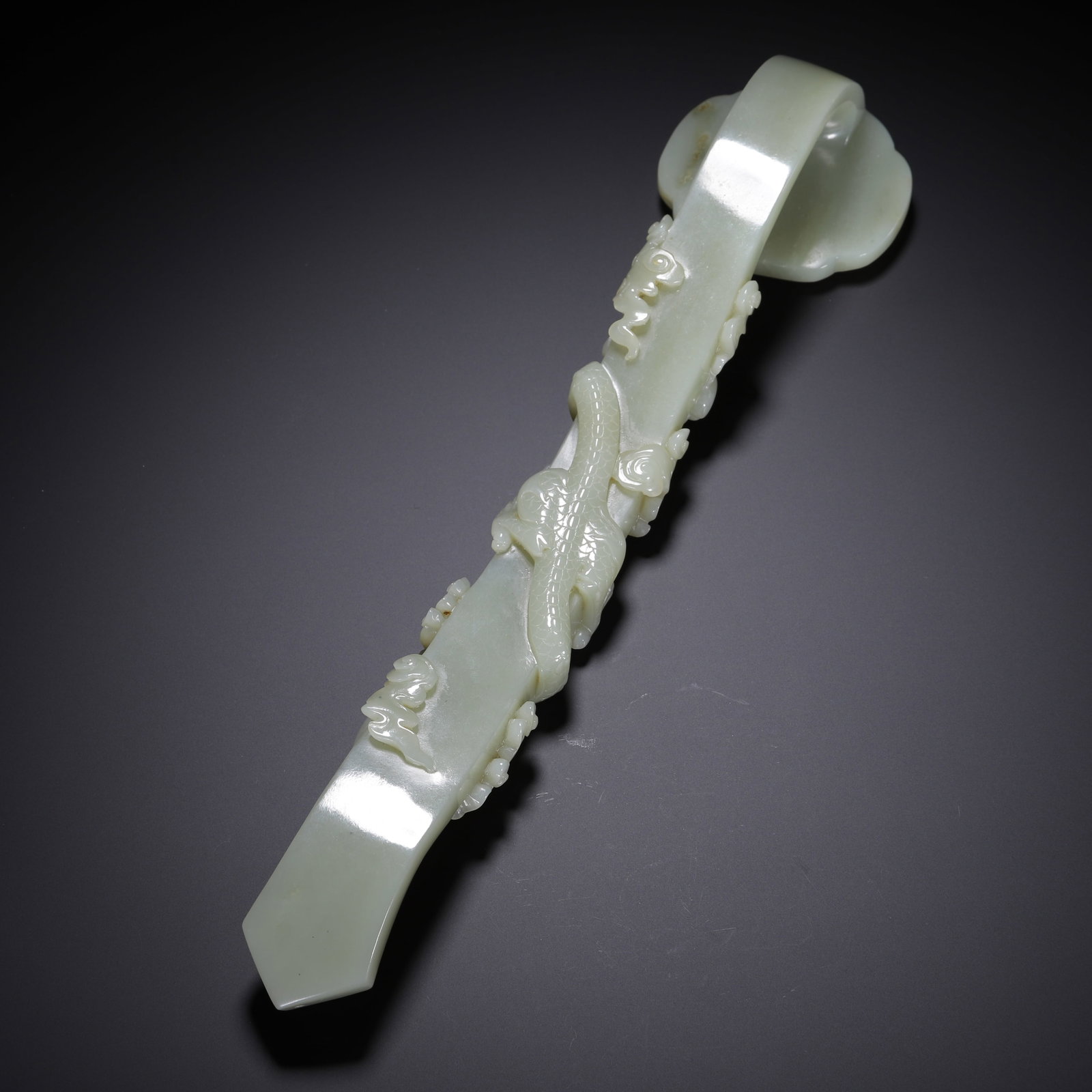 Hetian jade ruyi - 8