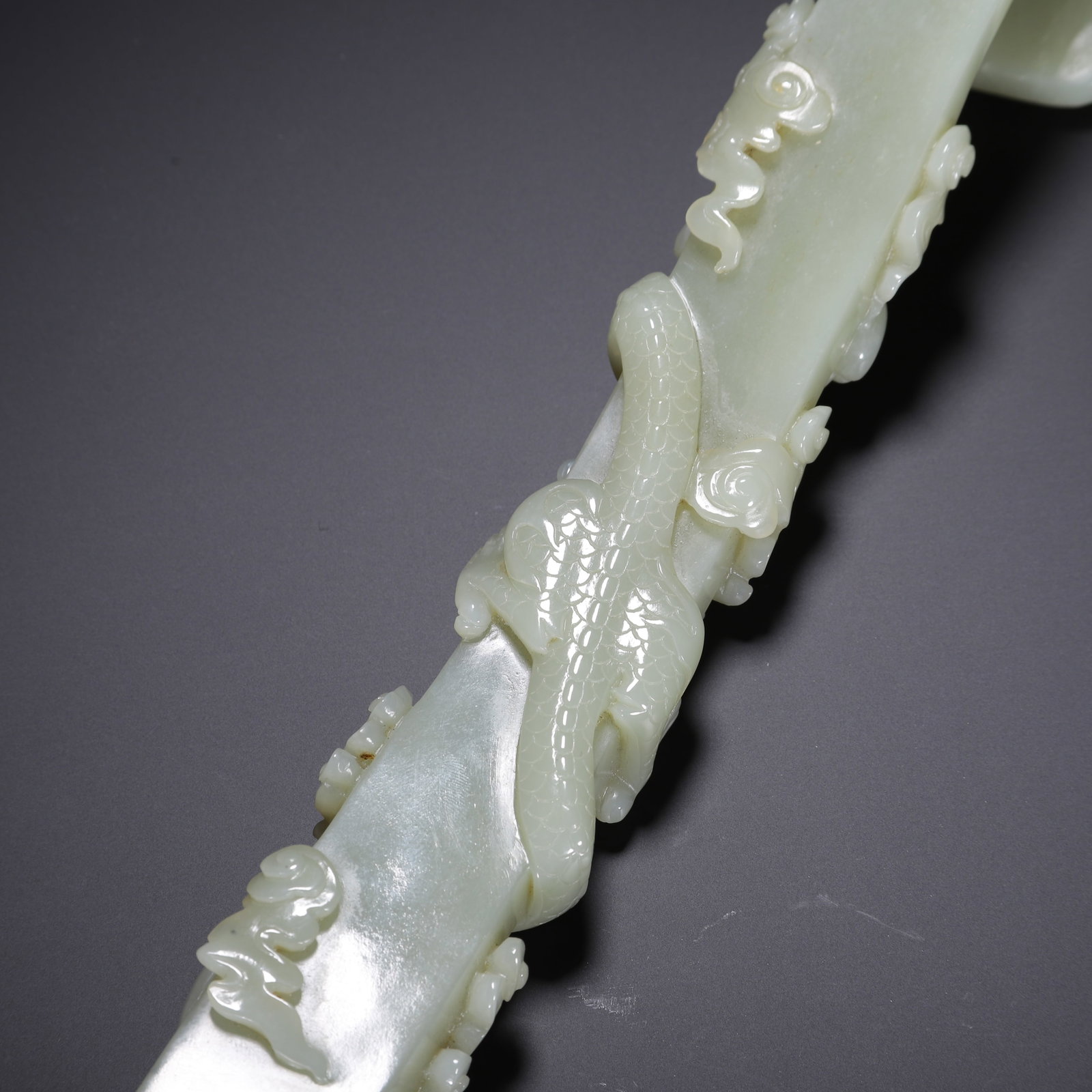 Hetian jade ruyi - 9
