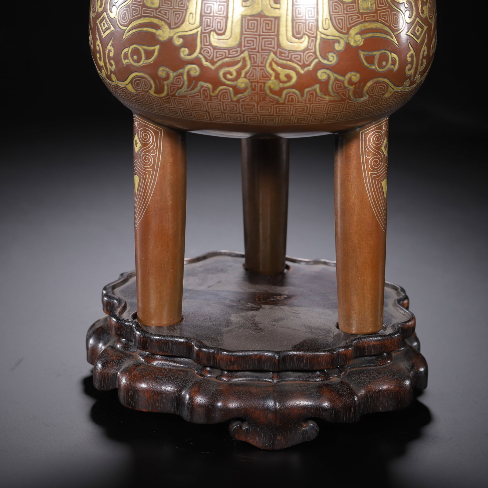 Bronze Incense Burner - 3