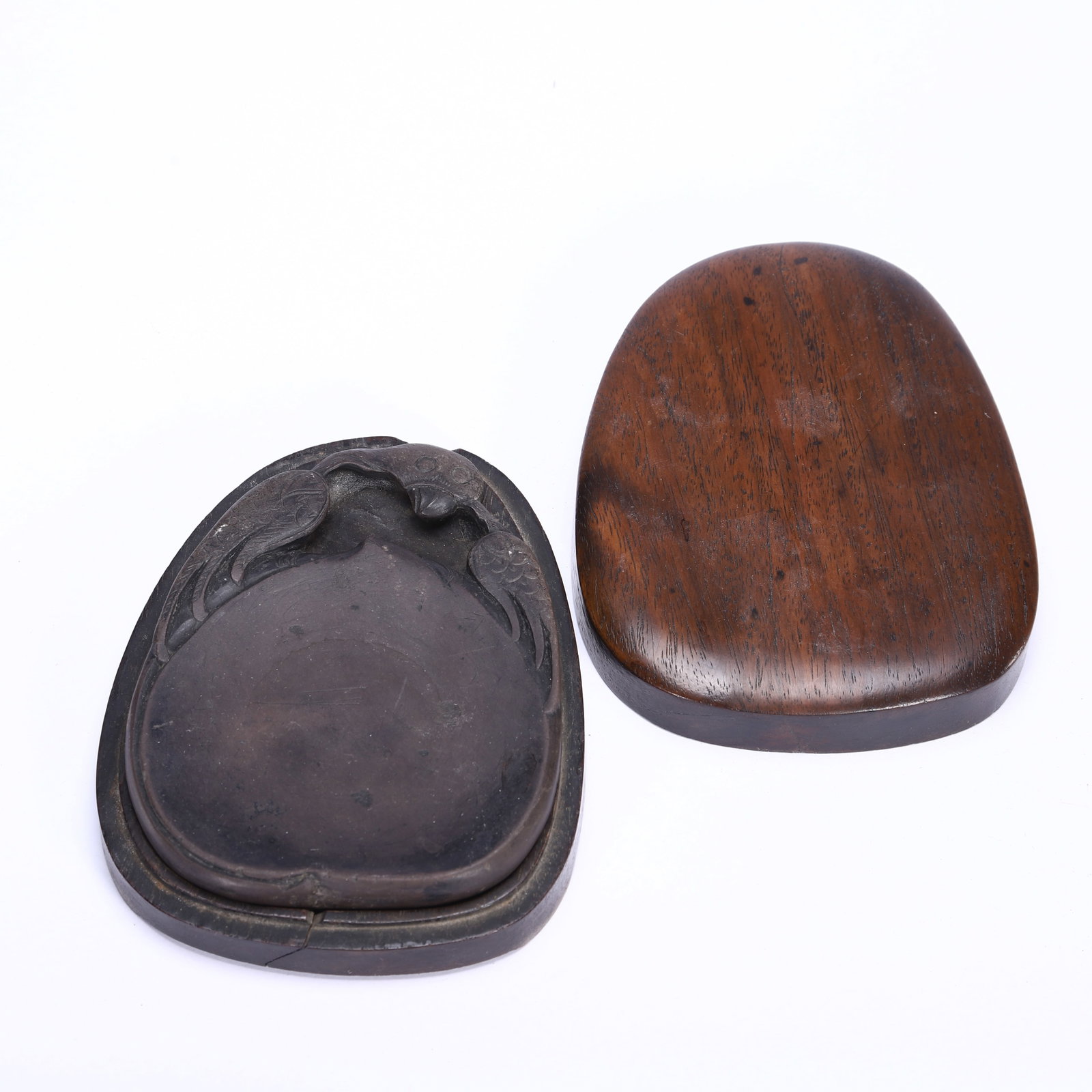 inkstone: 12.5cm long, 10cm wide