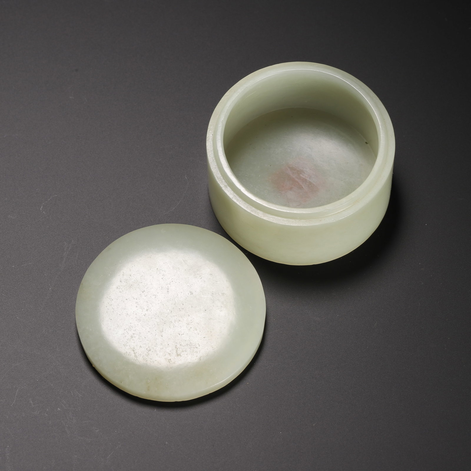 Hetian jade box - 8