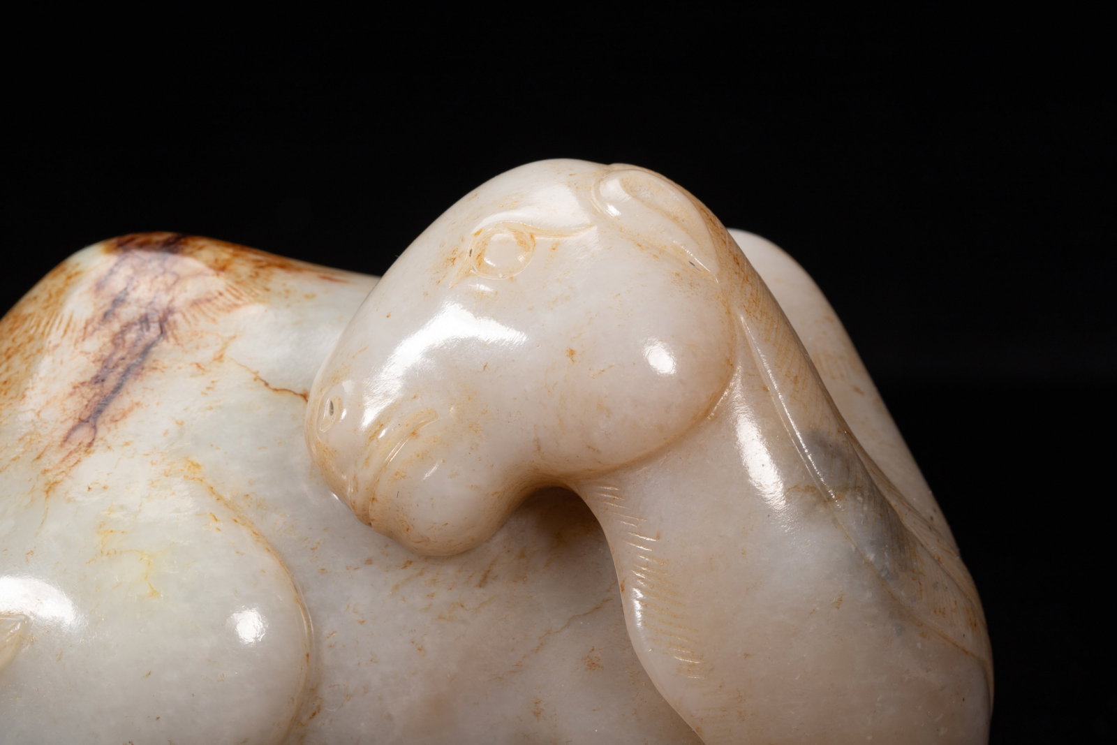 Hetian jade camel - 2