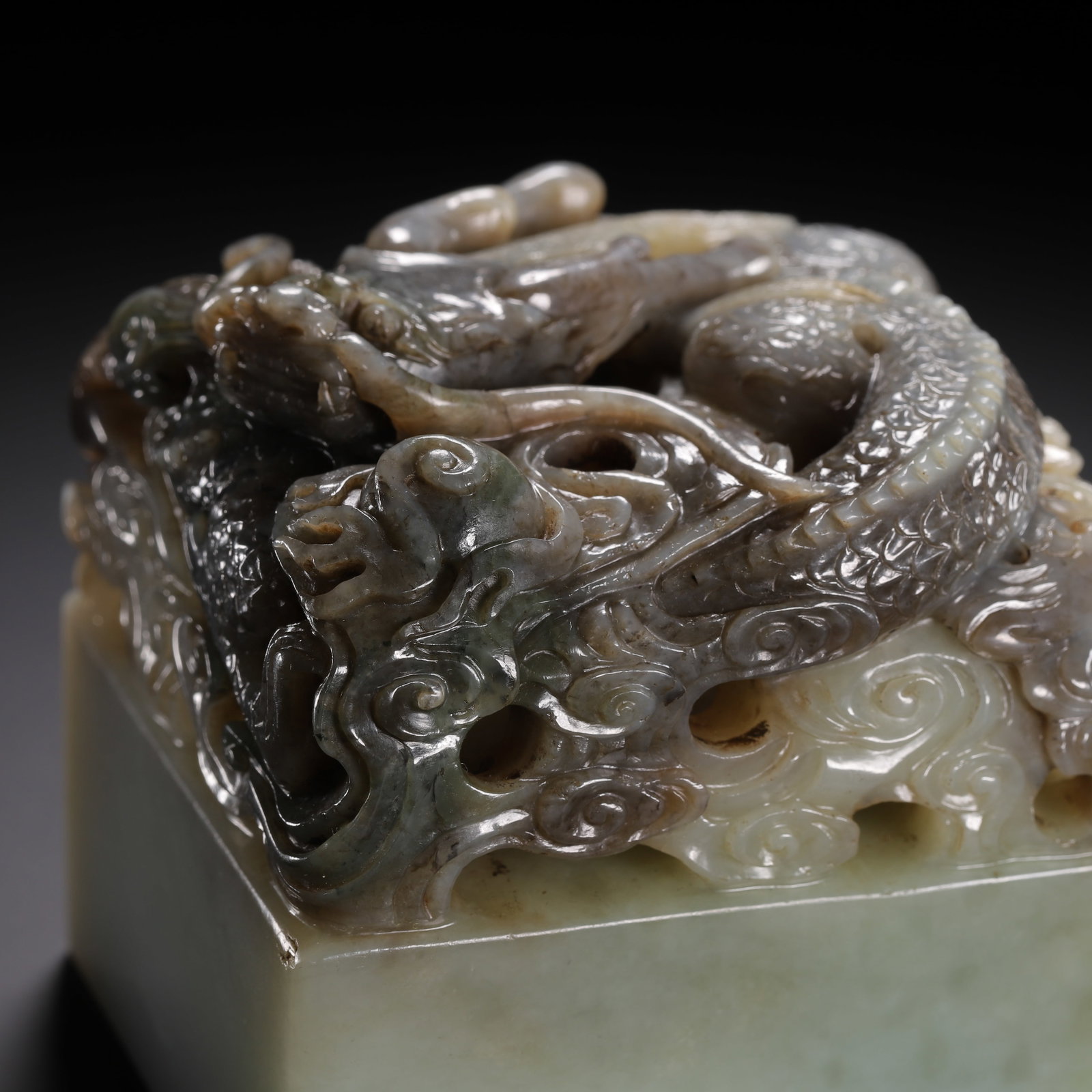 Hotan jade seal - 2