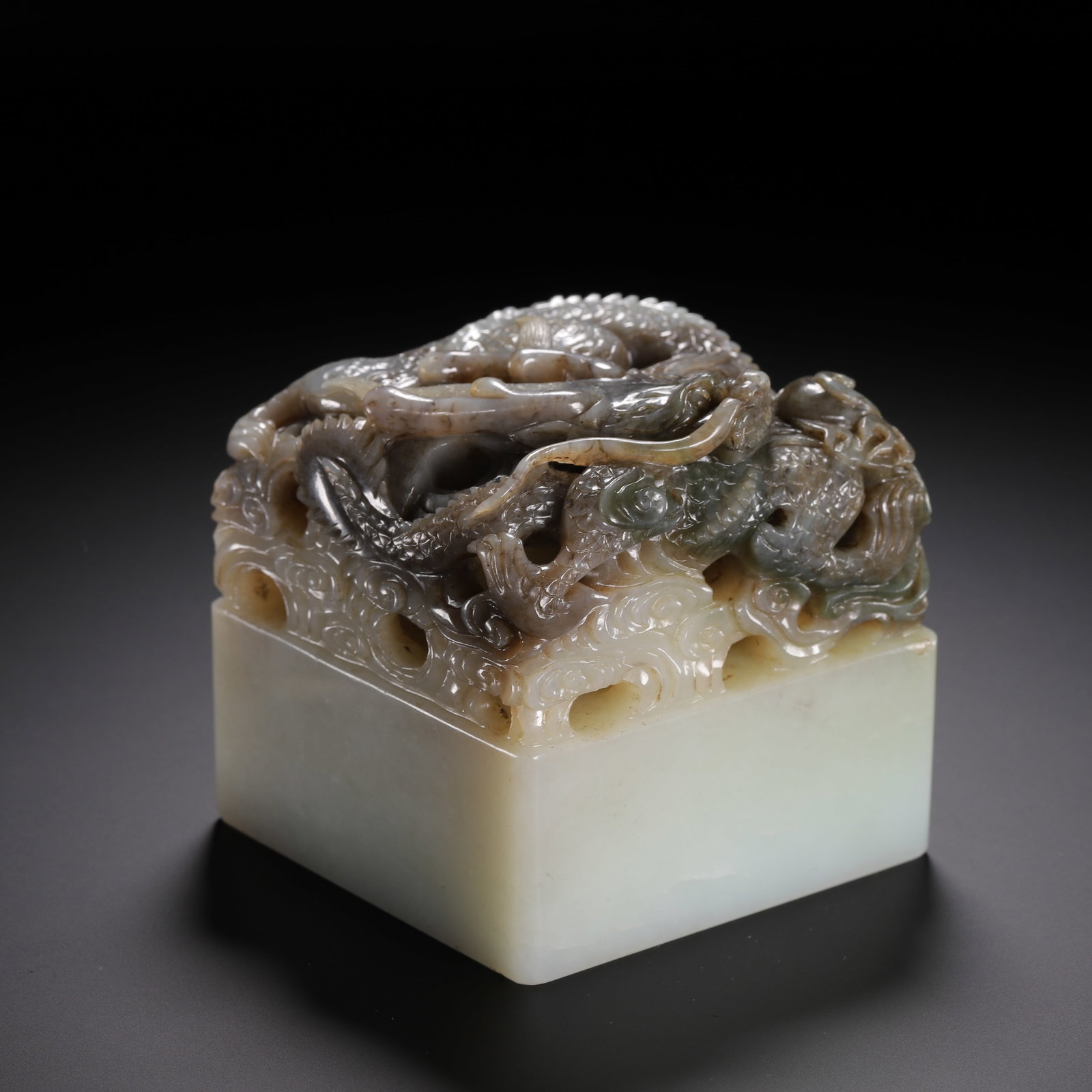 Hotan jade seal - 4