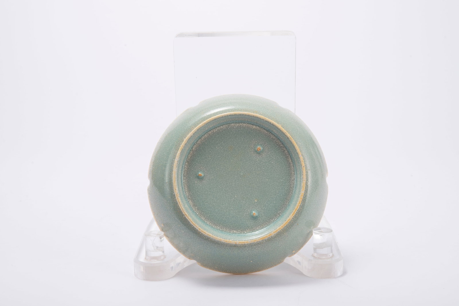 Ru ware plate - 10