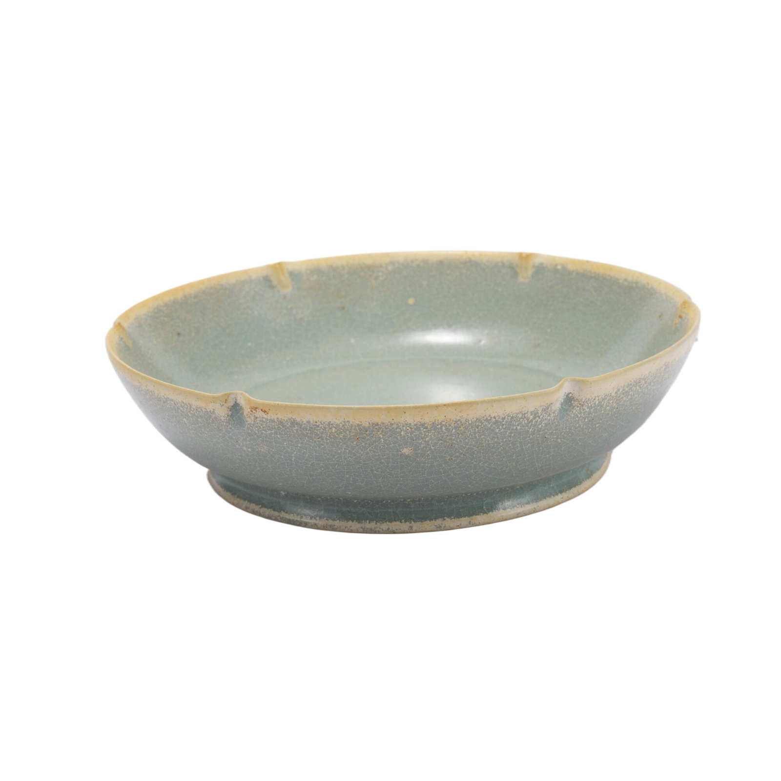 Ru ware plate: Diameter 14.5cm, Height 4cm, Weight 240g