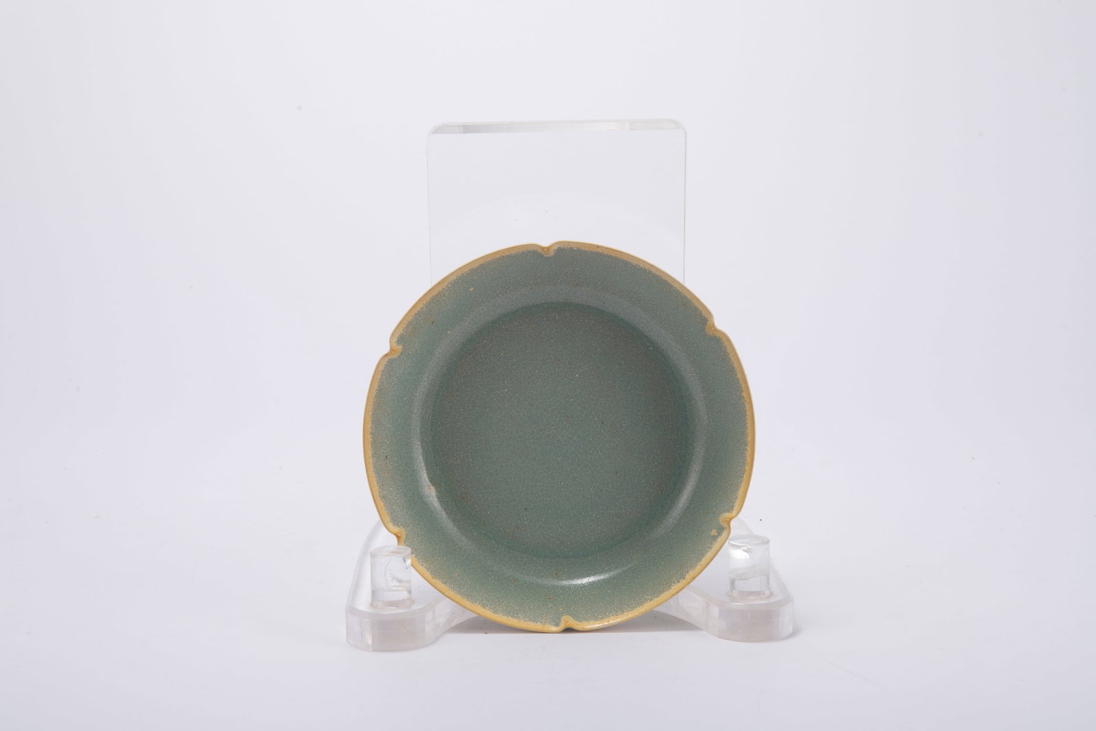 Ru ware plate - 4