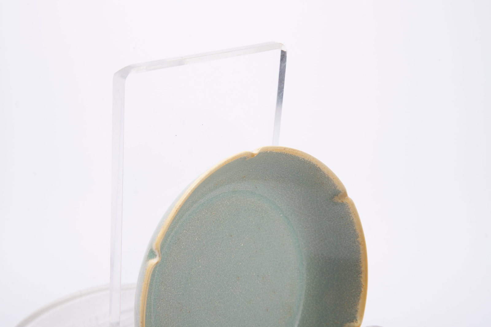Ru ware plate - 8