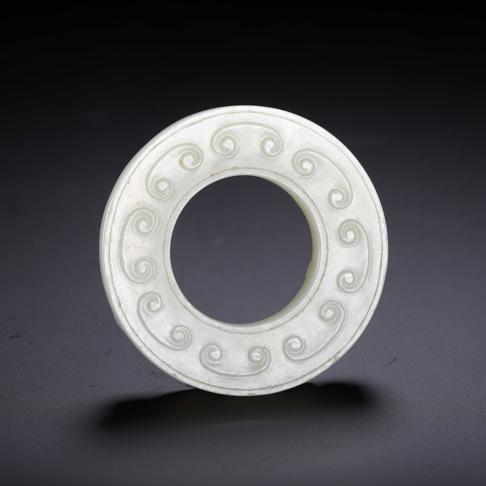 Hetian jade Bi - 5