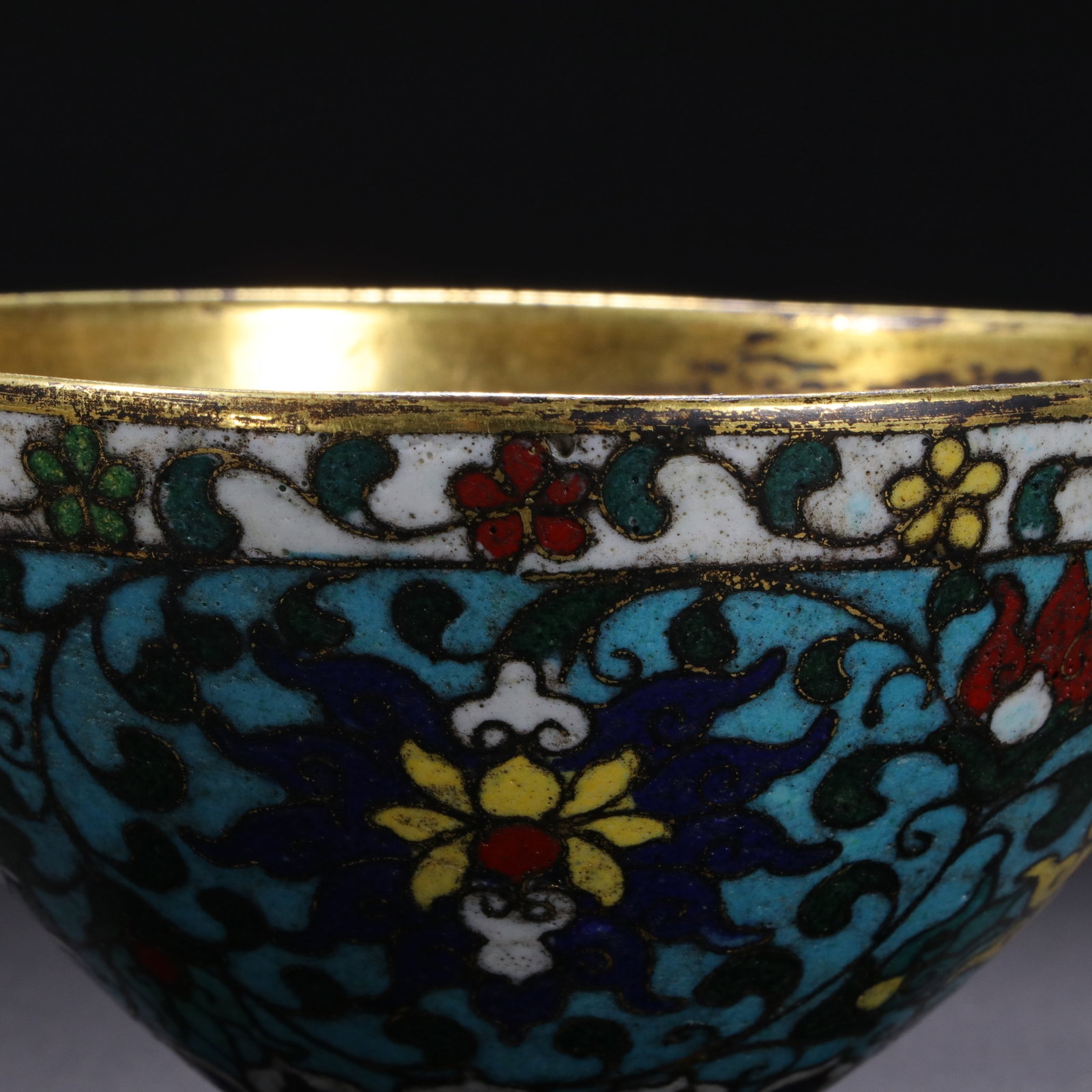 Cloisonn?? bowl - 2