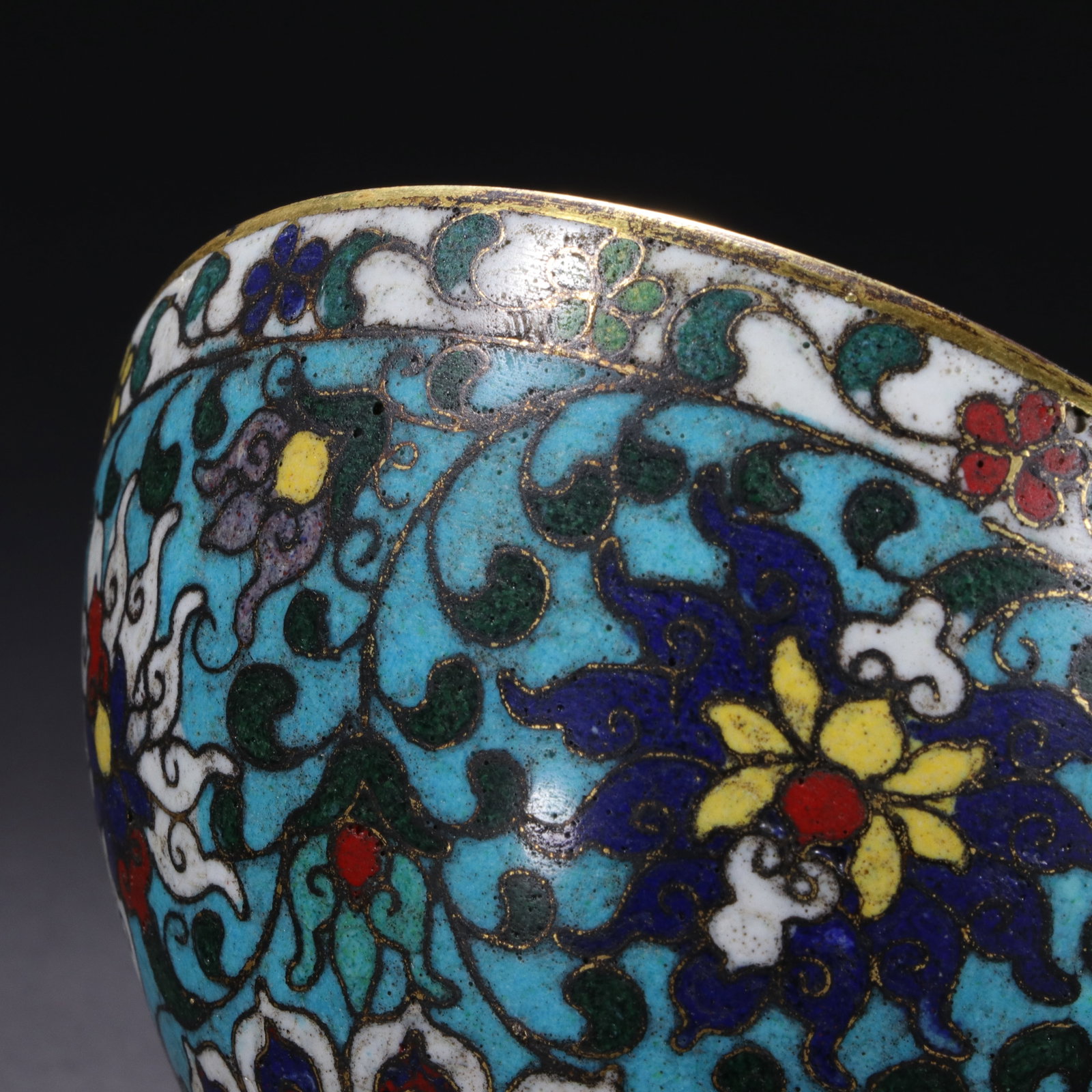Cloisonn?? bowl - 4