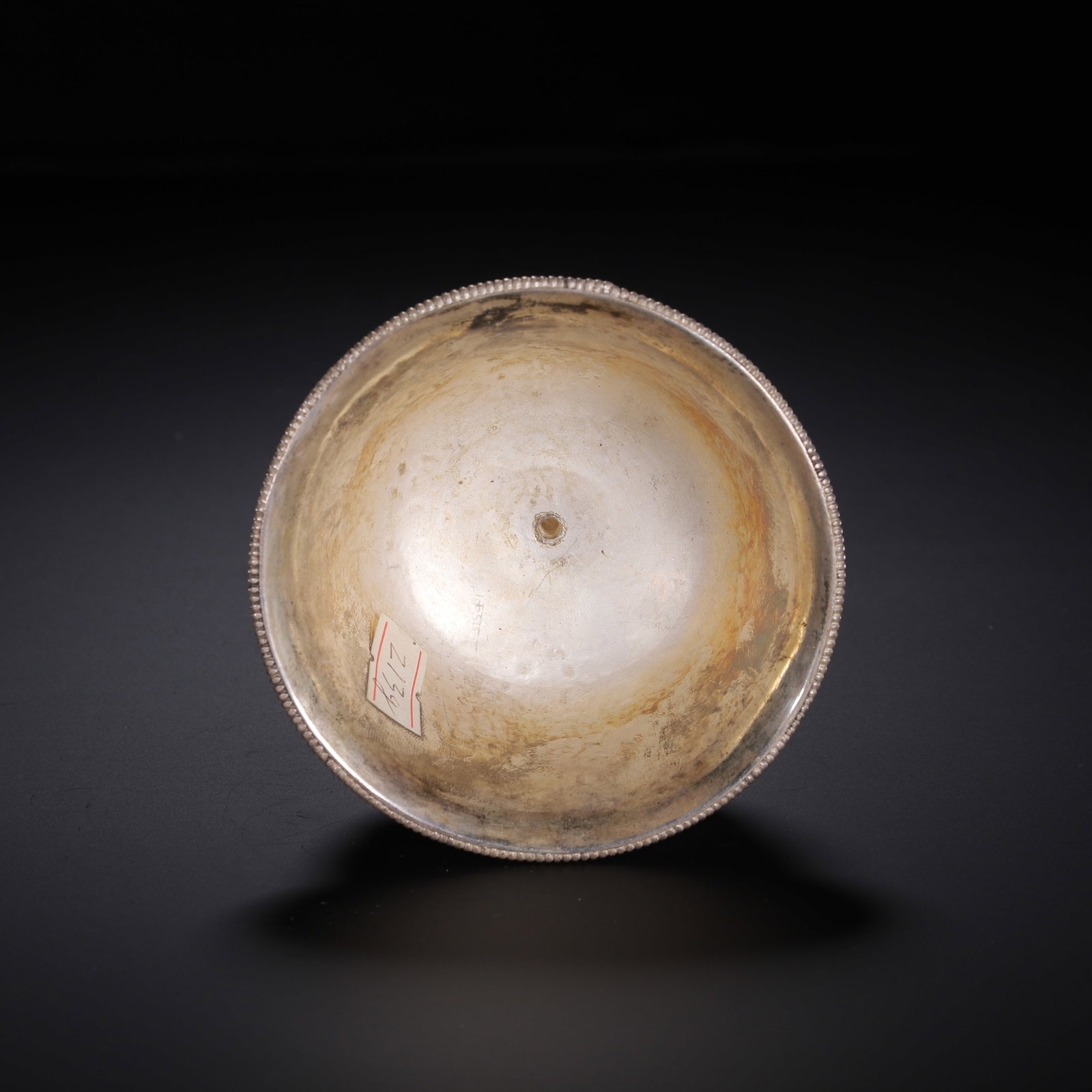 A Tibetan-style silver cup - 8