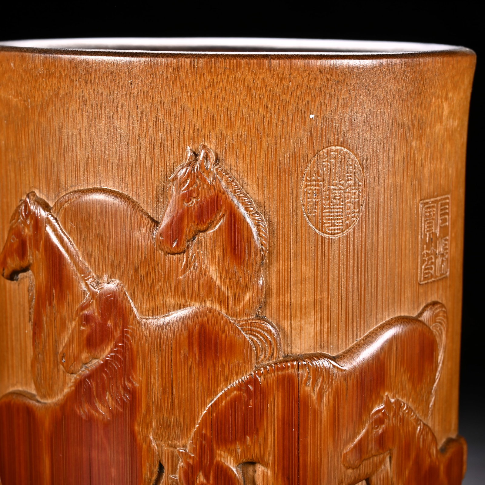 Bamboo Pen Holder - 2