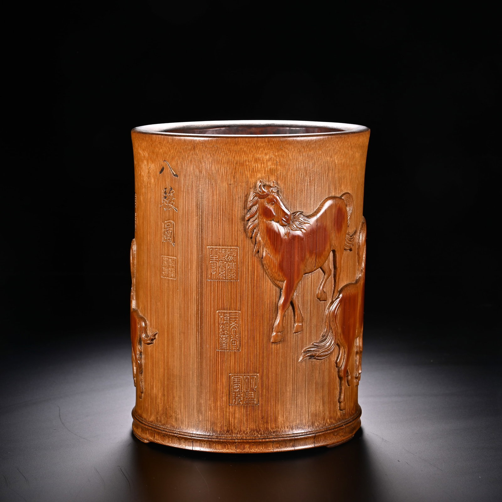 Bamboo Pen Holder - 6