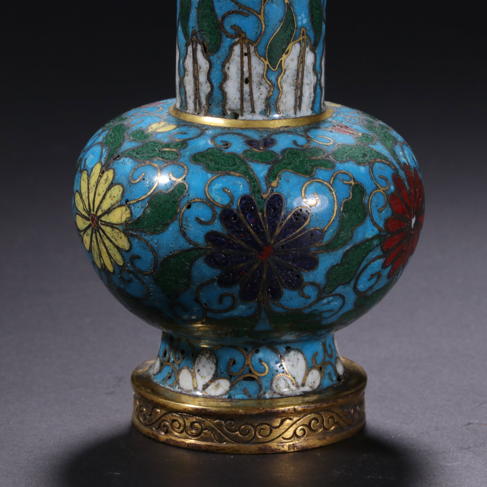 Cloisonn?? Vase - 3