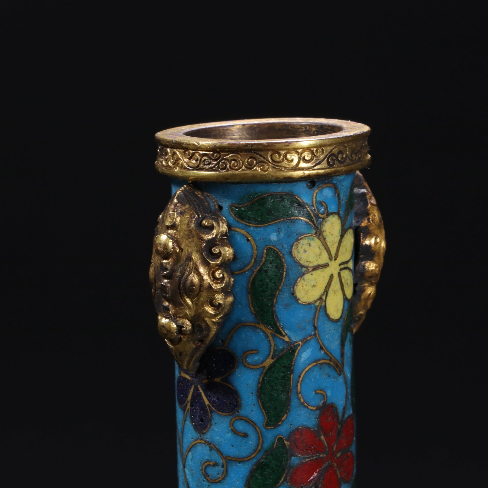 Cloisonn?? Vase - 5
