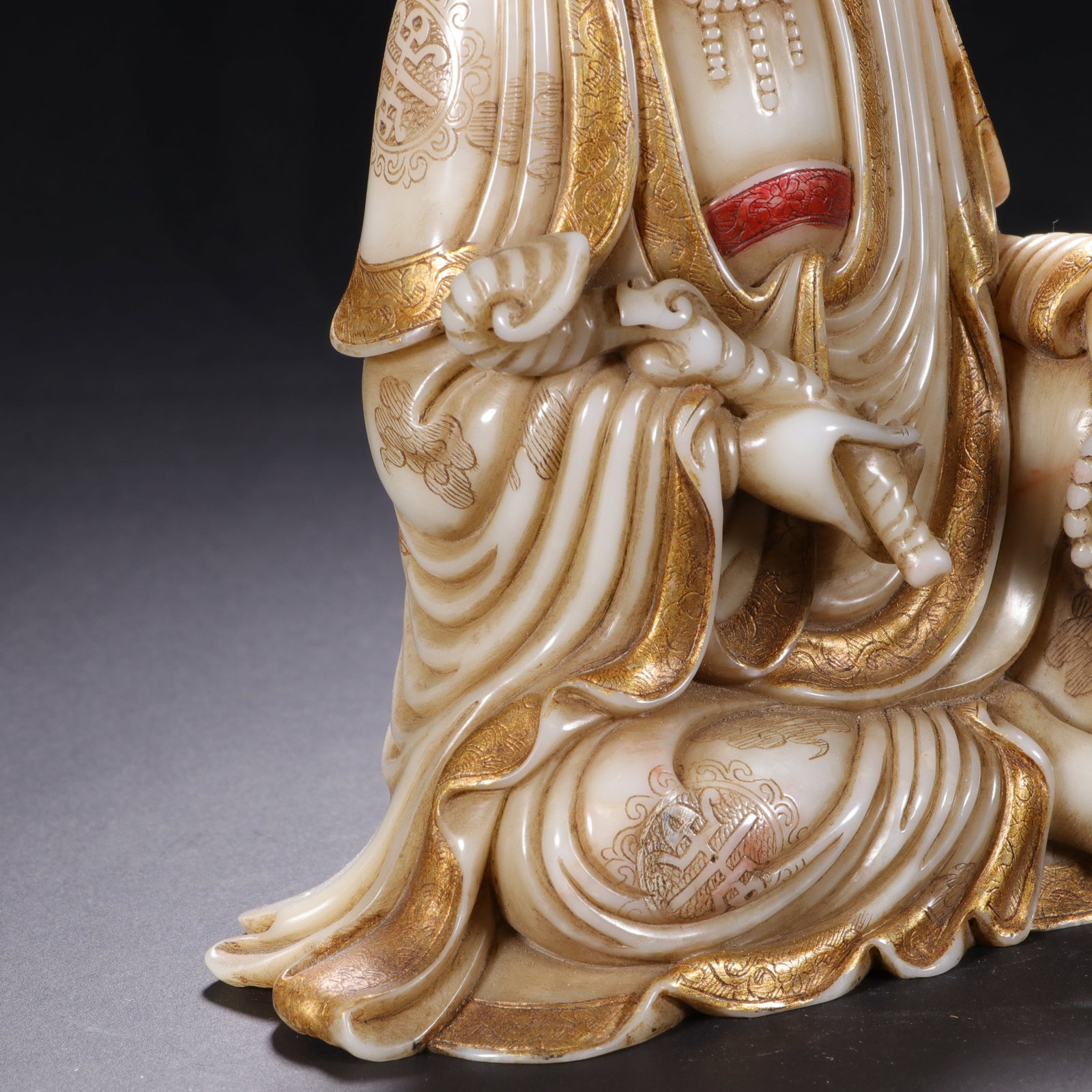 Shoushan Stone Guanyin - 5