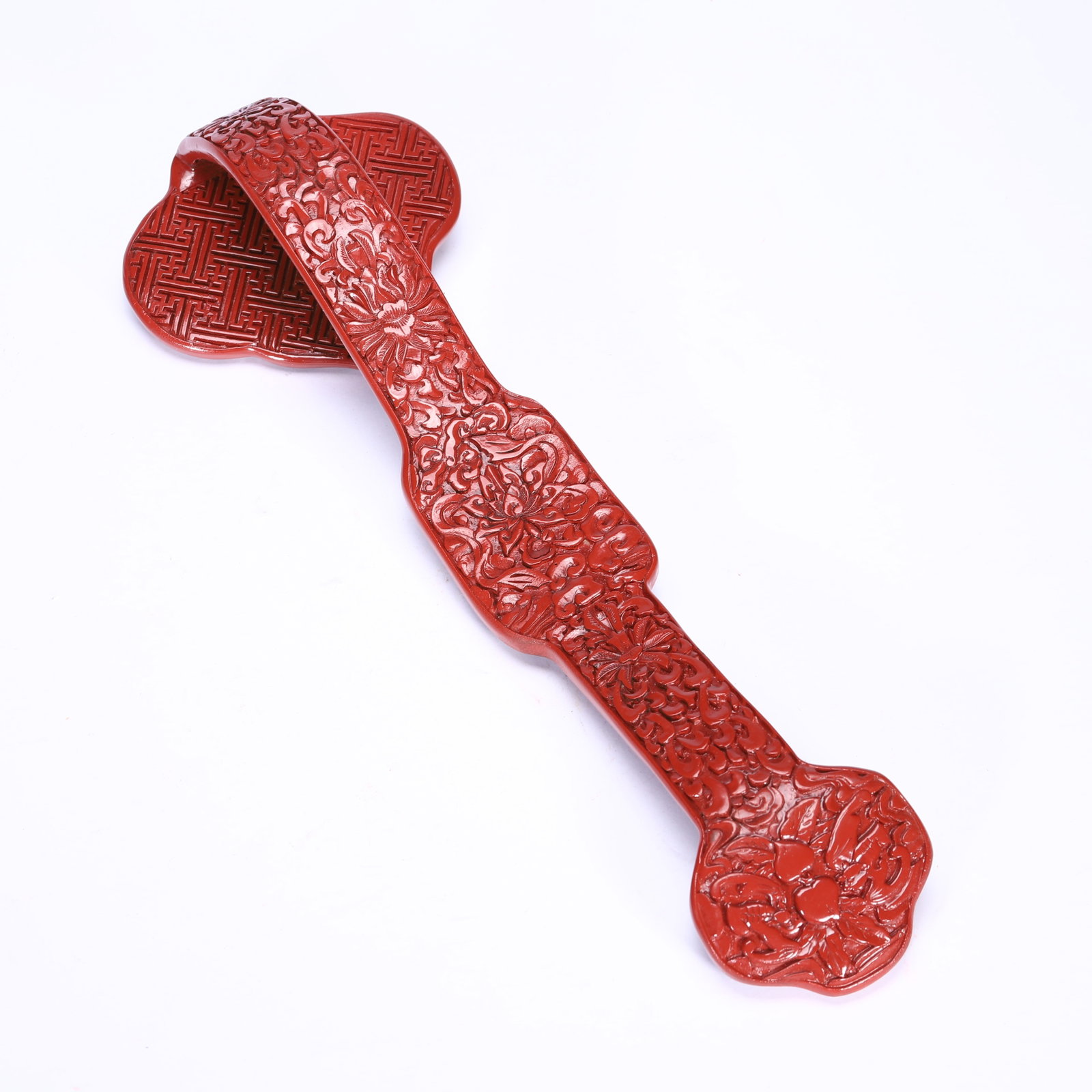 Carved Red Ruyi - 8