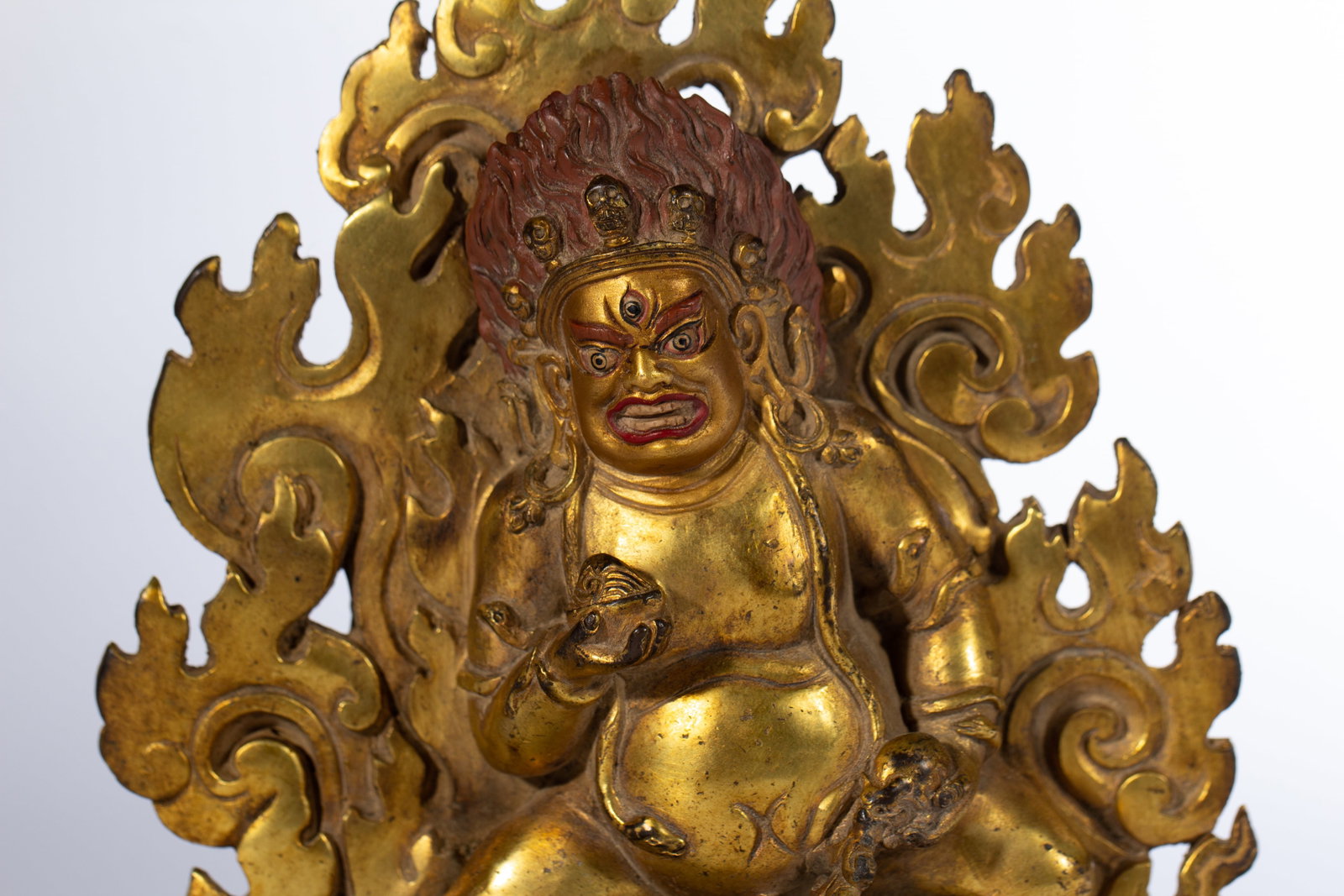 Gilded bronze Buddha statue - 3