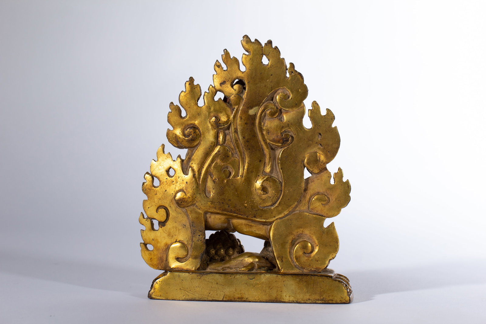 Gilded bronze Buddha statue - 7