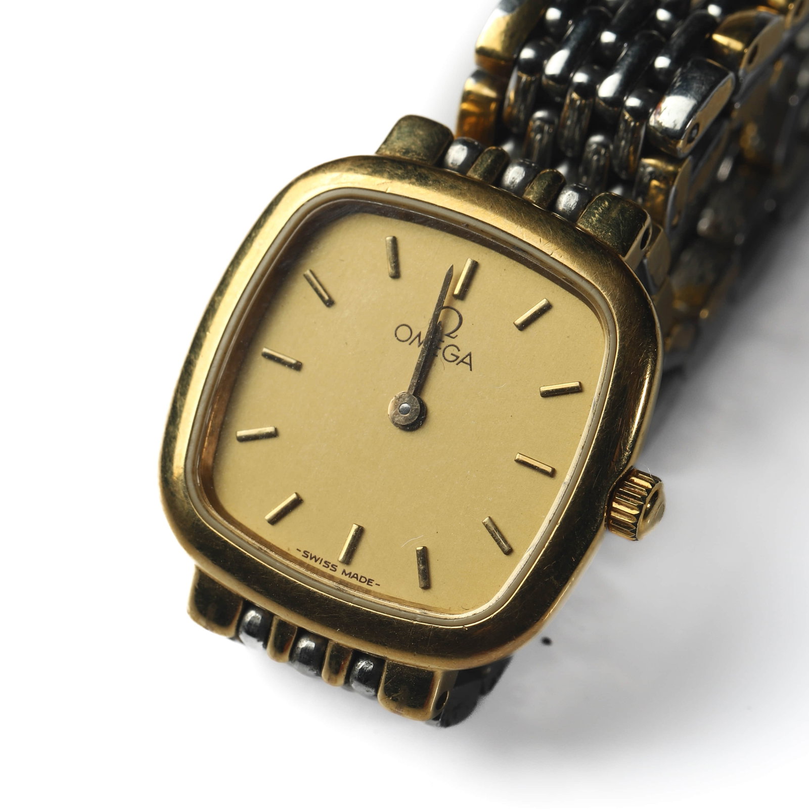 OMEGA-DE-VILLE-TWO-TONE-QUARTZ-WRISTWATCH (1 of 6)