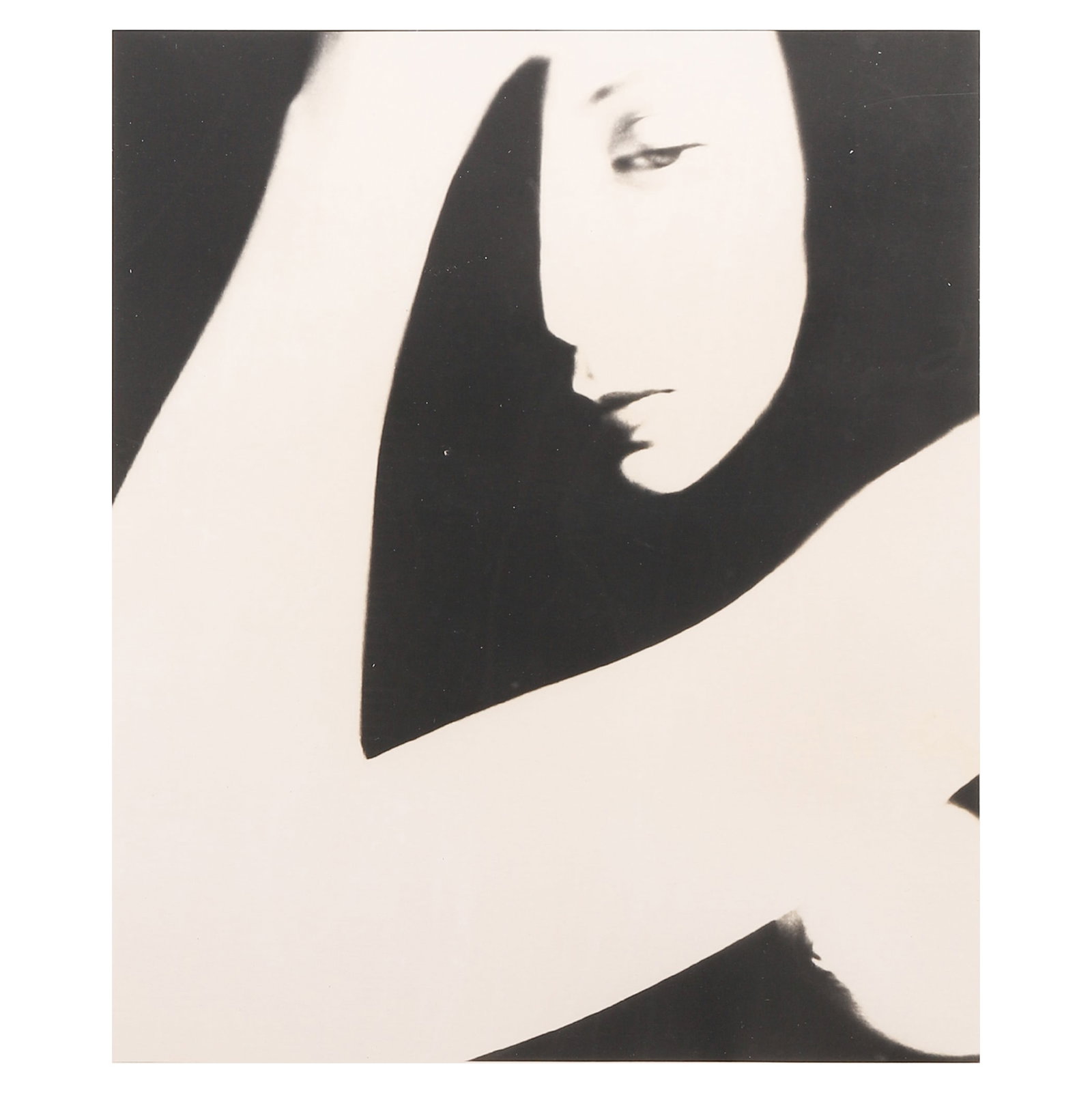 BILL-BRANDT-(1904–1983),-NUDE,-LONDON: Artist Bill Brandt Title Nude, London Medium Gelatin silver print, mounted on board Signature Signed in marker lower right recto Dimensions Image 11 1/8 × 13 1/4 in. (28.2 × 33.5 cm); Frame 19 3/4 �