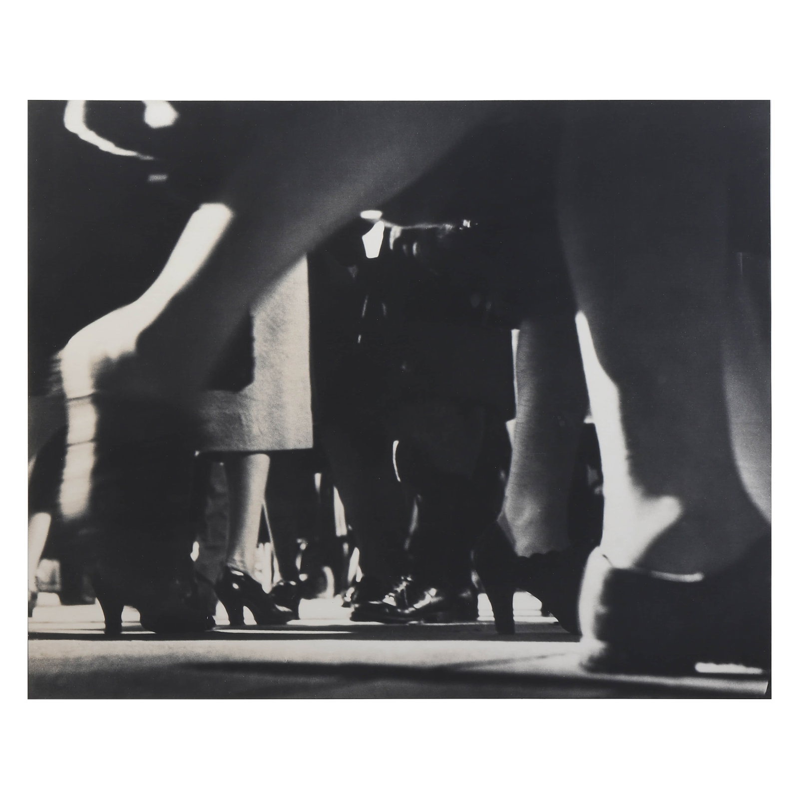LISETTE-MODEL-(1901–1983)RUNNING-LEGS,-FORTY-SECOND-STREET,-NEW-YORK: LISETTE MODEL (1901–1983) Title RUNNING LEGS, FORTY-SECOND STREET, NEW YORK Medium Silver gelatin print, mounted on board Signature Signed and stamped on verso Dimensions Photograph: 13 9/16 × 16