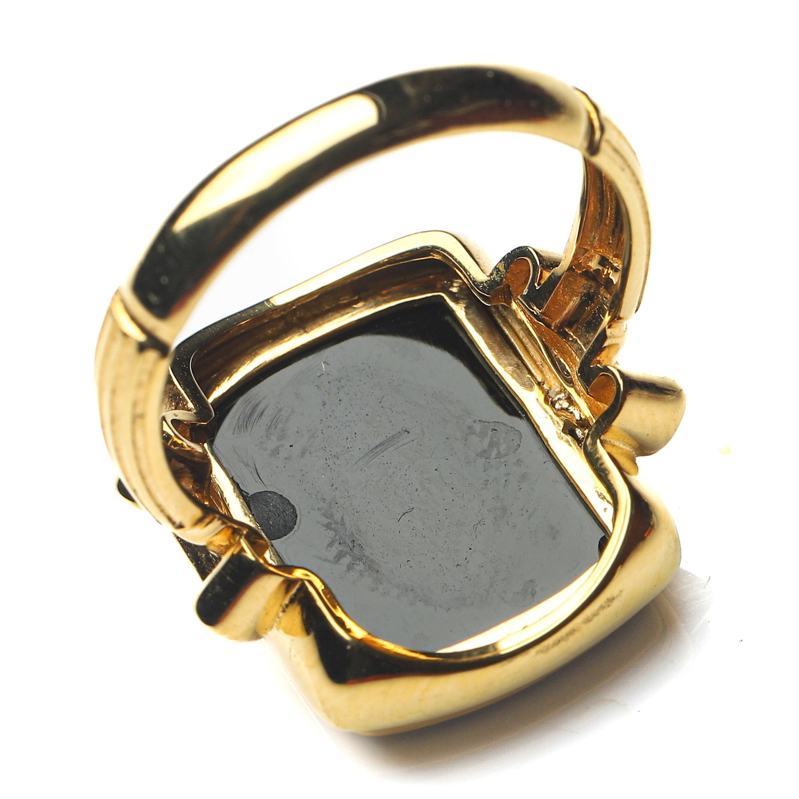ATHENA-AGATE-INTAGLIO-GOLD-RING - 4