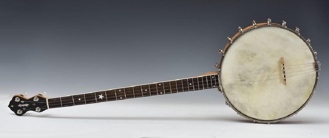 S. S. Stewart Banjo: 4 string, 11" head, 36" long Philadelphia, PA 1892 newer soft case