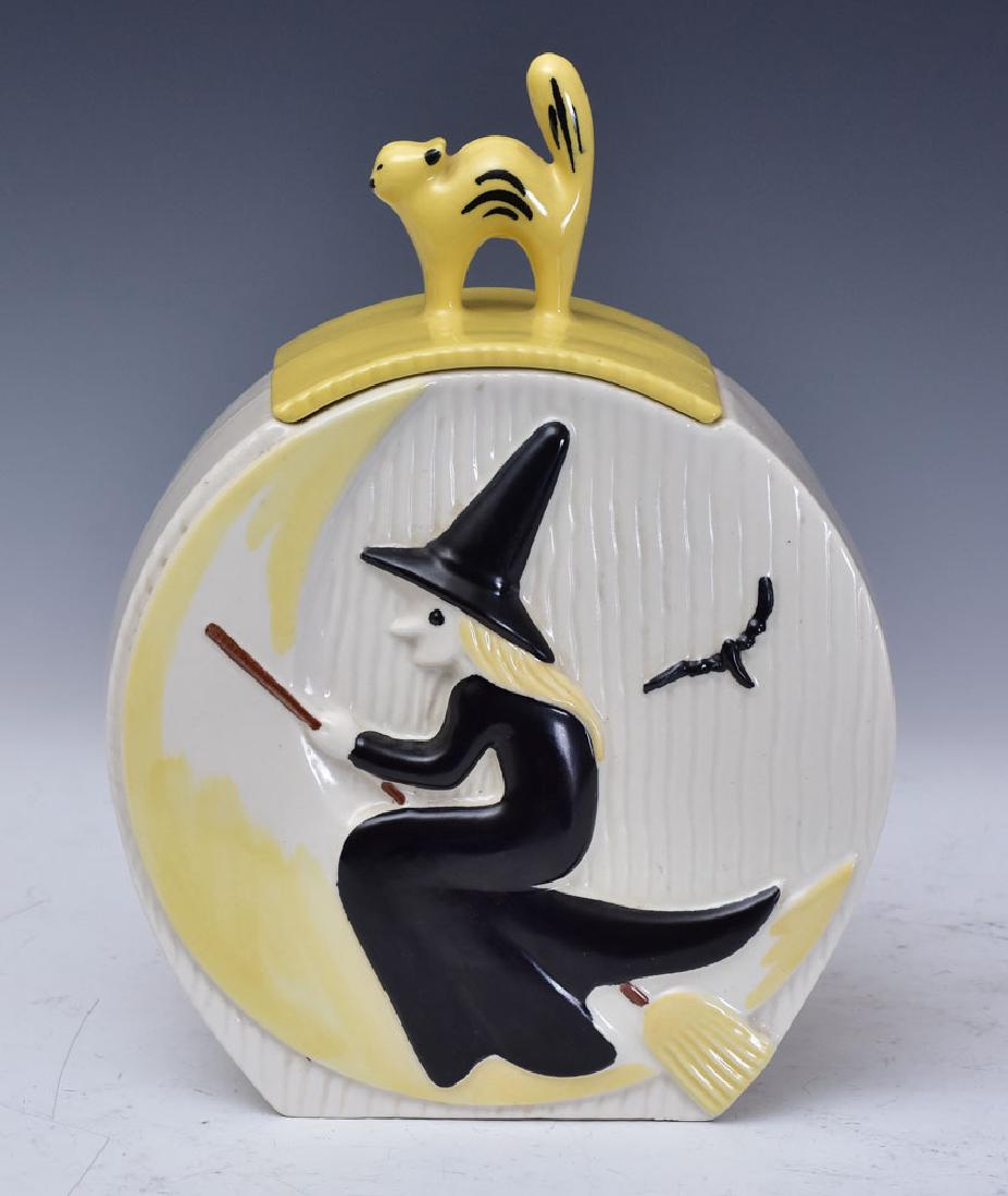 Abingdon Witch Cookie Jar: 11 1/2" high, #692