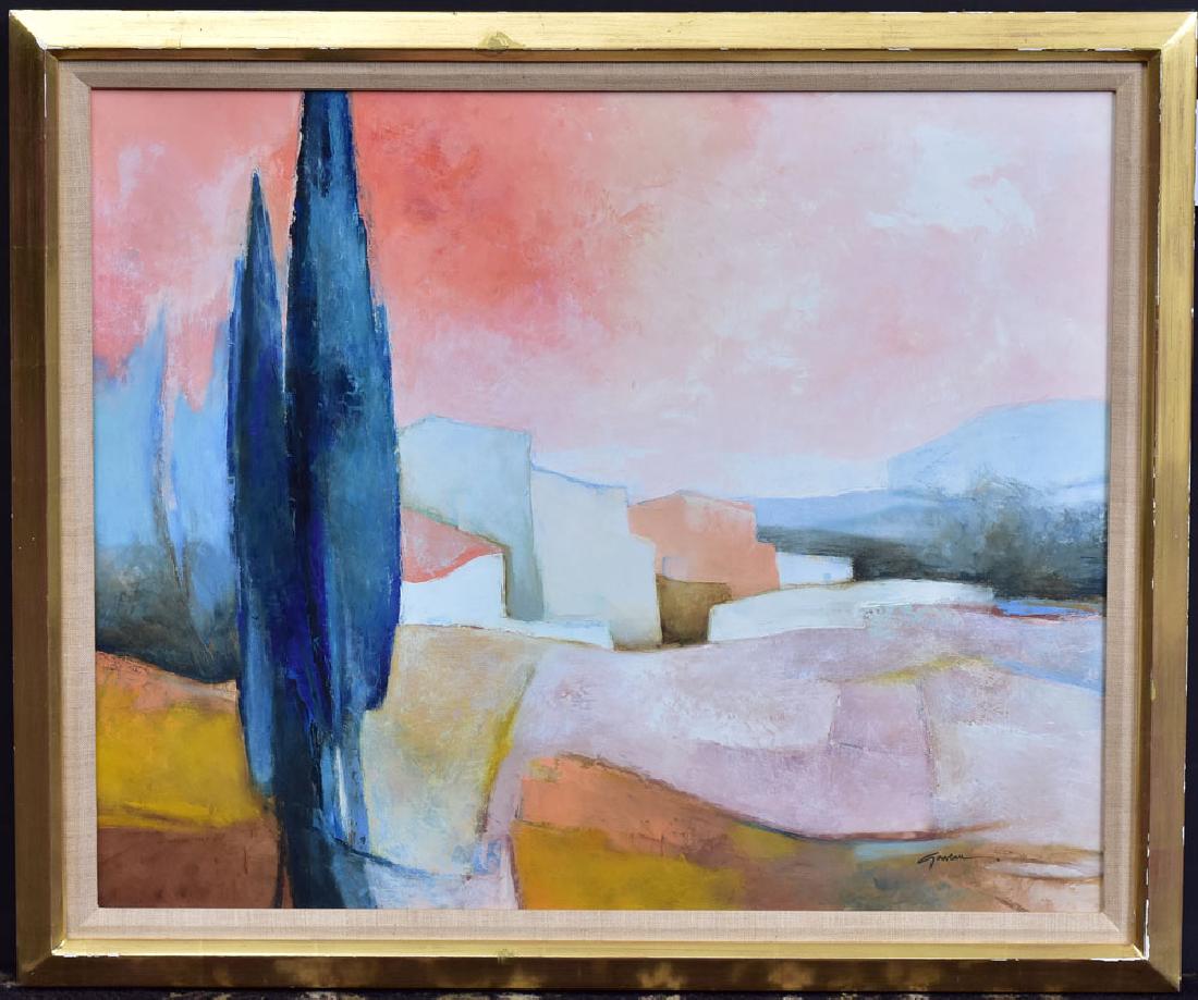 Claude Gaveau: Untitled 23 3/4" x 29" oil on canvas signed lower right