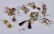 Nine Pairs of 14k Gold Drop Earrings