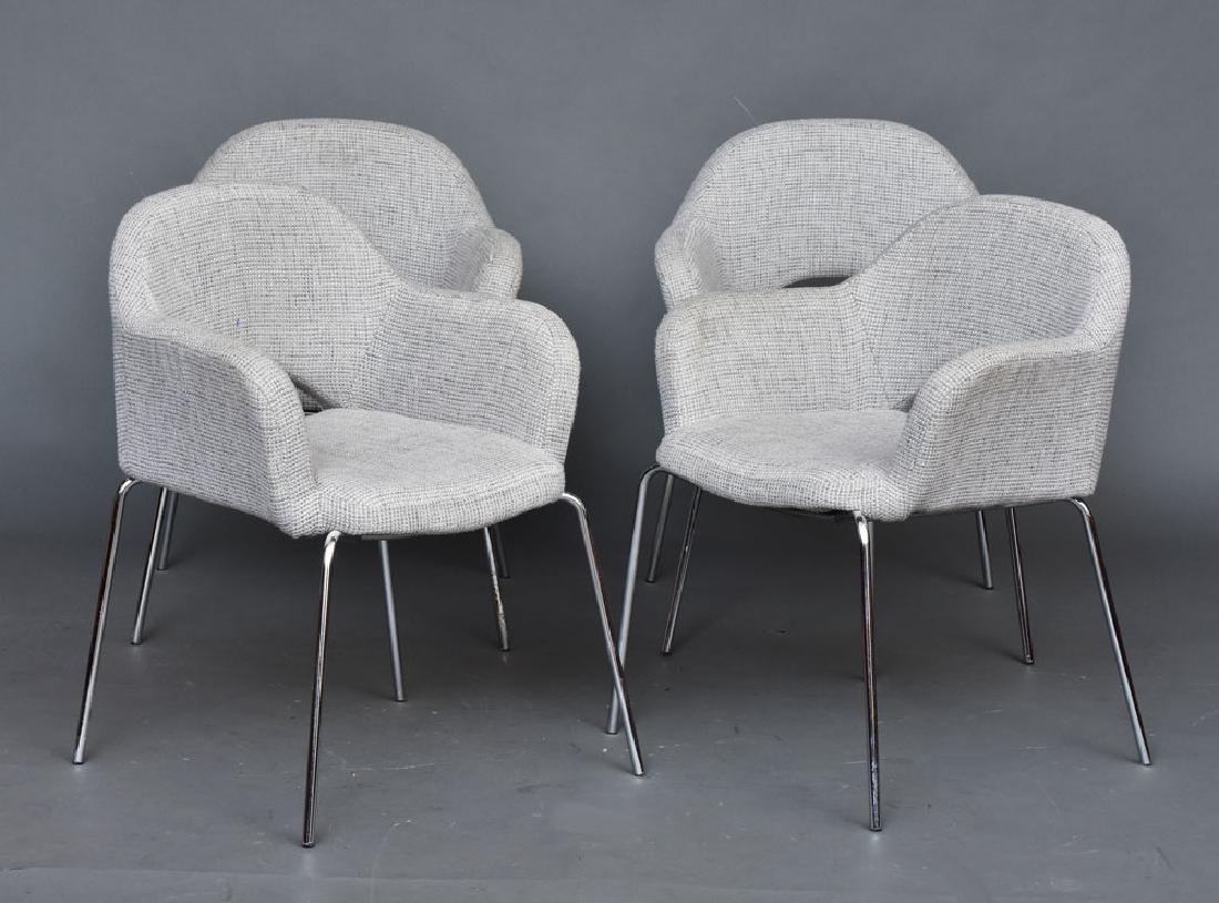 Eero Saarinen Set of Four Armchairs (1 of 1)