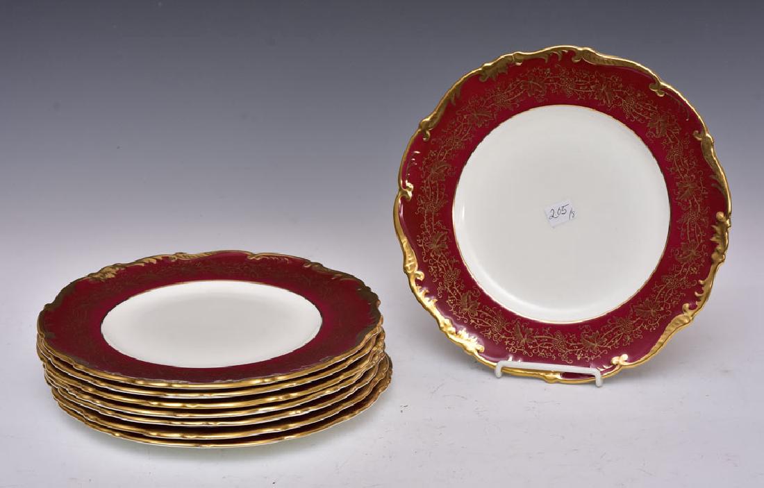 Coalport Dinner Plates (8) (1 of 1)