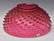 Victorian Cranberry Glass Hobnail Lamp Shade