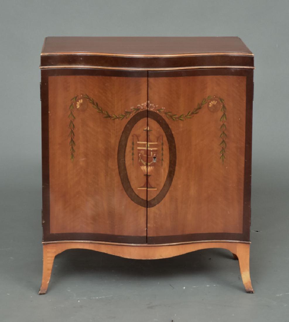 Sheraton Adams Style Satinwood Server (1 of 2)
