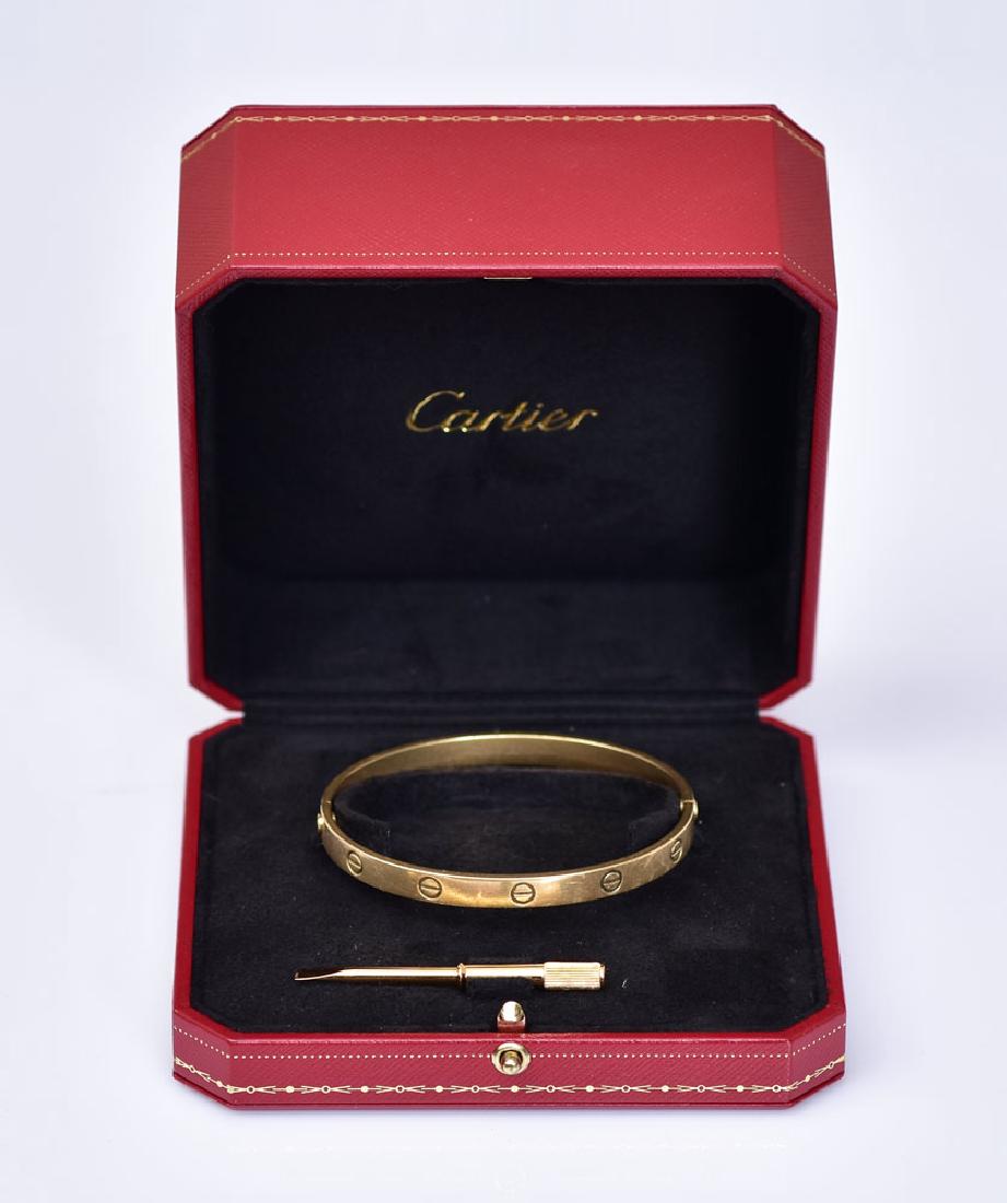 Cartier 18k Gold Love Bracelet (1 of 6)