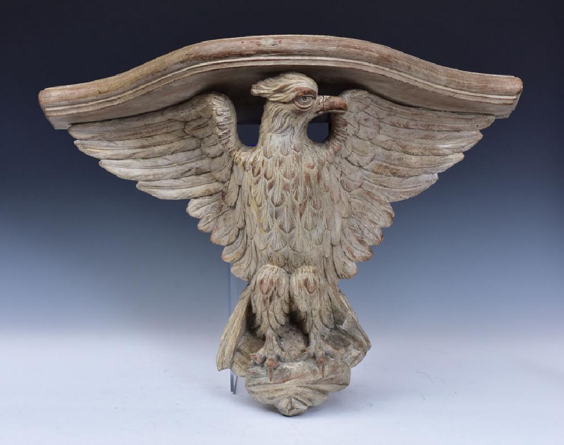 Carved Eagle Wall Bracket (1 of 4)