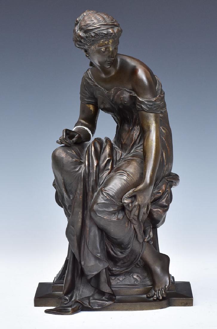 after Etienne Henri Dumaige Bronze Statue (1 of 2)