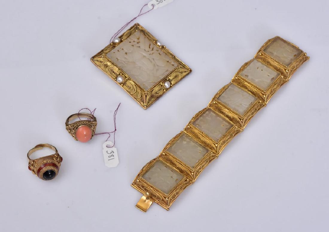 Chinese Filigree Silver Jewelry (1 of 1)