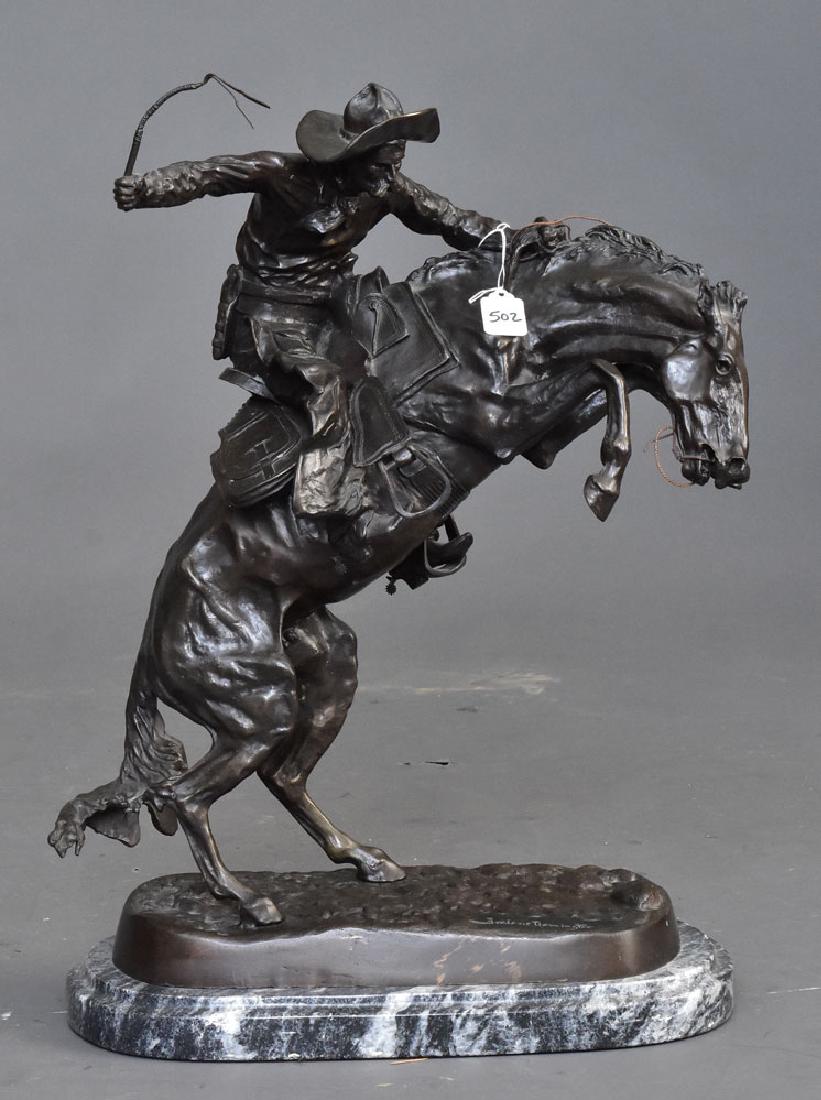 after Frederick Remington Bronze (1 of 1)