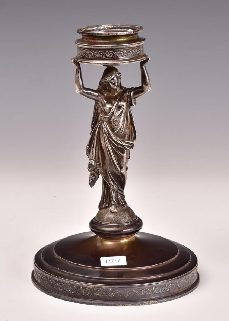 Sterling Silver Figural Compote Stand (1 of 1)