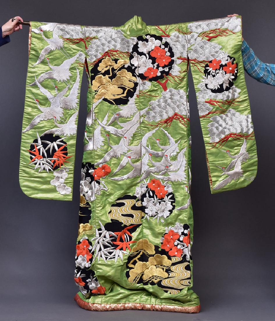 Japanese Uchikake Wedding Kimono Jan 24 18 Fairfield Auction Llc In Ct