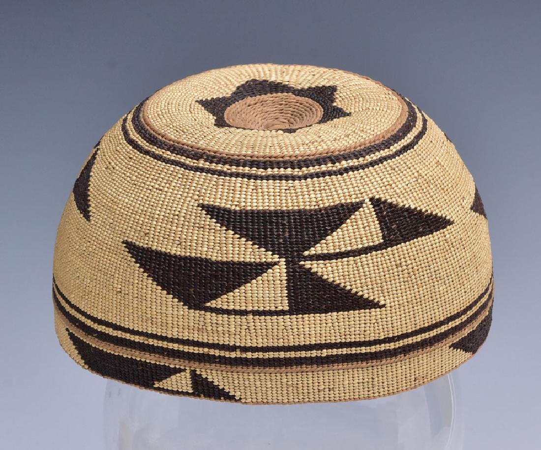 Hupa Native American Basketry Hat (1 of 2)