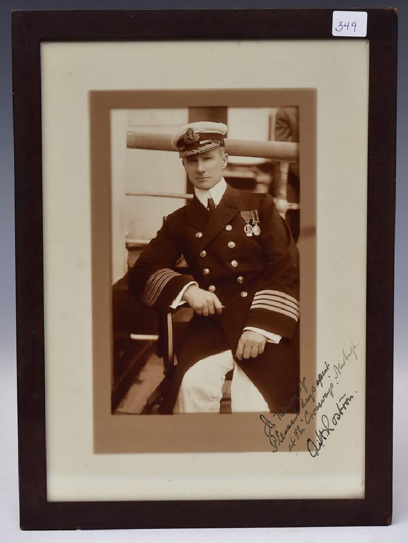 A.H. Rostron Signed Photo (Titanic) (1 of 2)