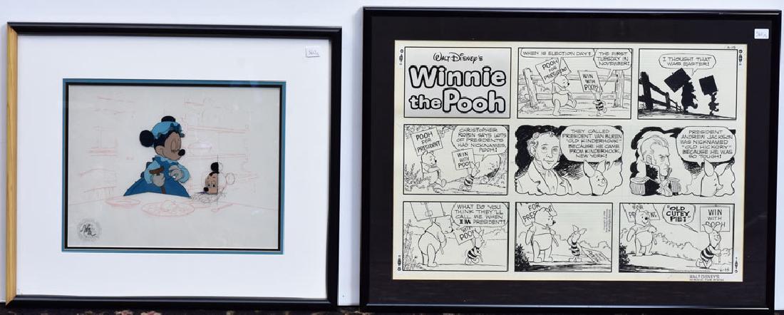 Winnie The Pooh Original Comic Strip Art (1 of 1)