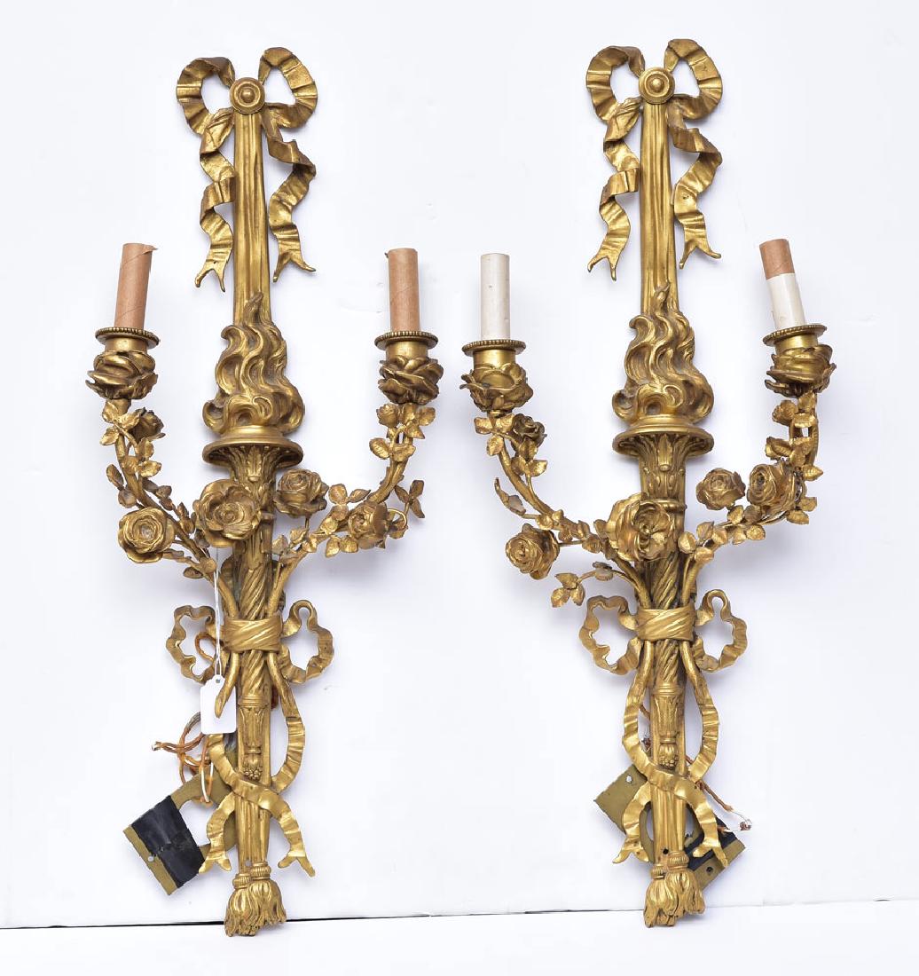 Pair of Caldwell Bronze Sconces (1 of 7)