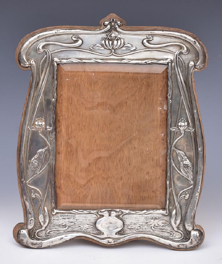 Art Nouveau Sterling Silver  Frame (1 of 3)